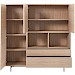 Opbergkast Famosa bruin 150x150x45 cm