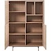 Opbergkast Famosa bruin 136x102x45 cm