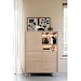 Opbergkast Famosa bruin 136x102x45 cm