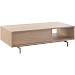 Salontafel Famosa 67x131 cm rechthoekig bruin