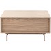 Salontafel Famosa 83x83 cm vierkant bruin