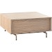 Salontafel Famosa 83x83 cm vierkant bruin