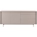 Dressoir Famosa 76x180x45 cm grijs
