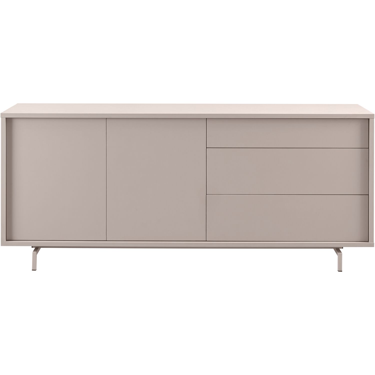 Dressoir Famosa 76x180x45 cm grijs