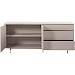 Dressoir Famosa 76x180x45 cm grijs