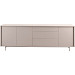 Dressoir Famosa 76x228x45 cm grijs