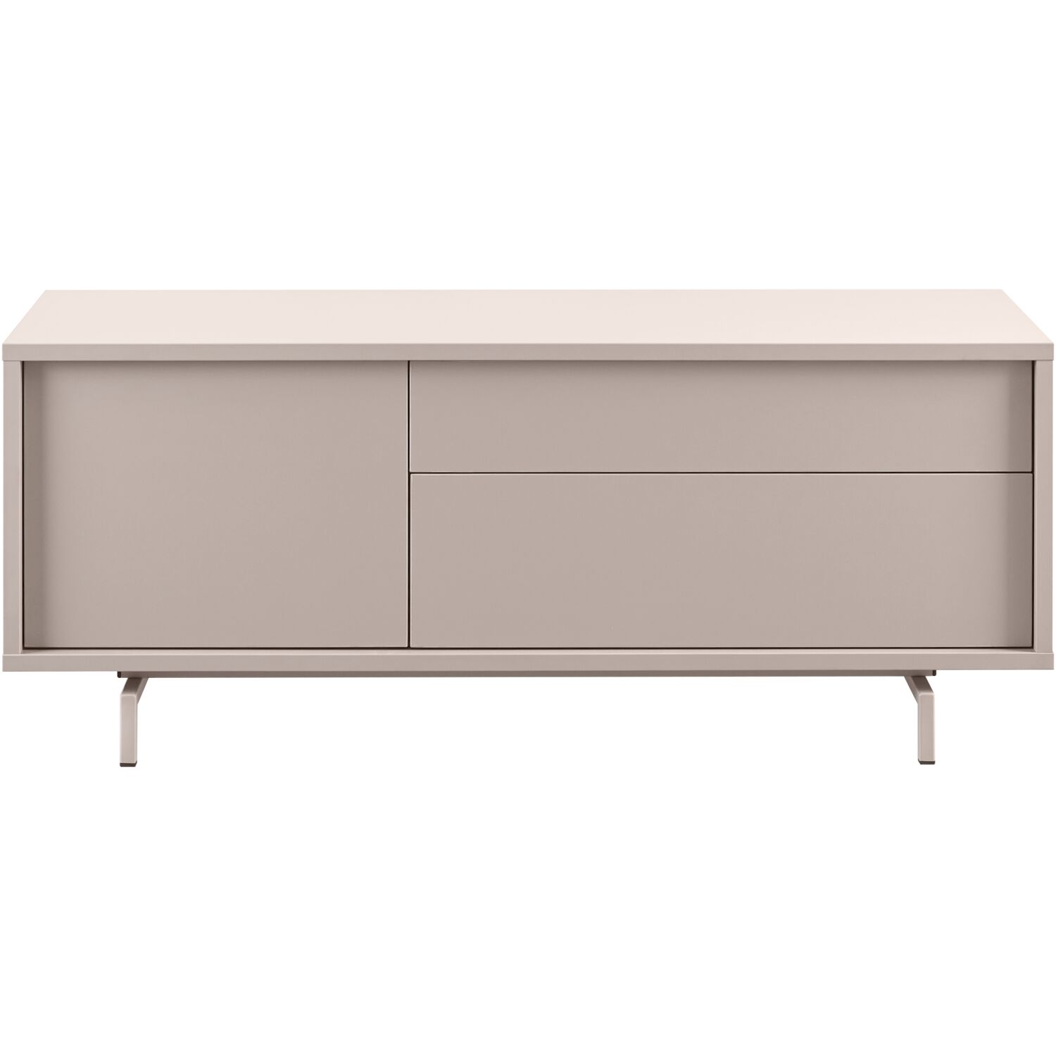 TV-meubel Famosa 132 cm grijs