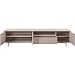 TV-meubel Famosa 228 cm grijs