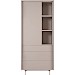 Opbergkast Famosa grijs 187x83x45 cm