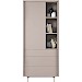 Opbergkast Famosa grijs 187x83x45 cm