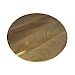 Decoratieschaal Lomnato naturel hout 40 cm rond